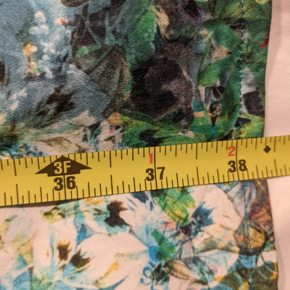 Kilian Kerner Senses Cap Sleeve Colourful Floral Cocktail Party Dress Si… - Picture 11 of 11